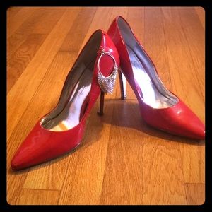 Cherry Red Jessica Simpson Pumps